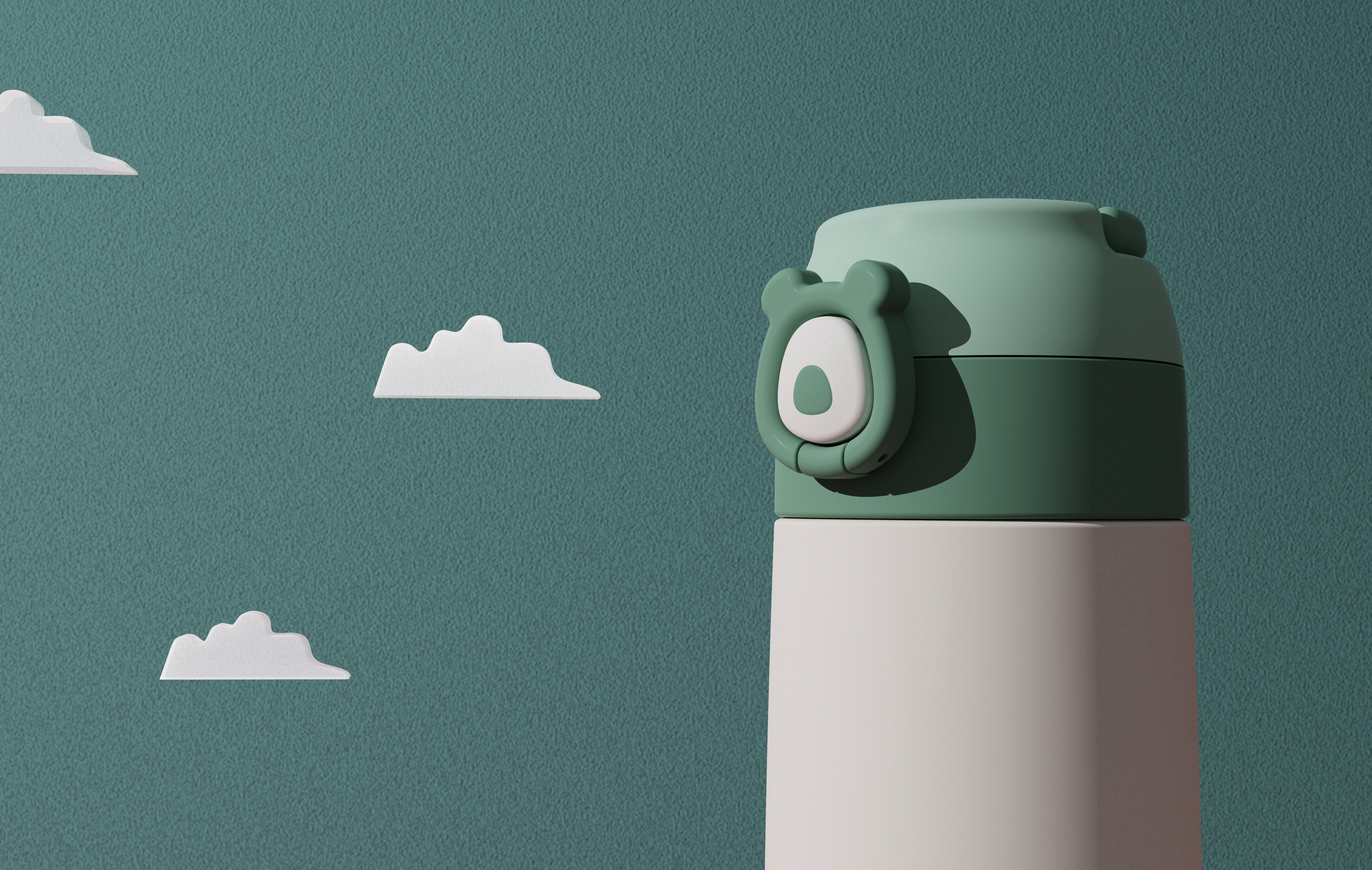 cmf，industrial design，vacuum cup，coffee cup，Children's pot，Render，