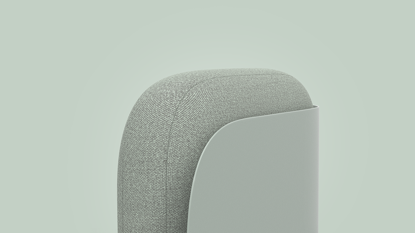 concise，monochrome，office space ，sofa，