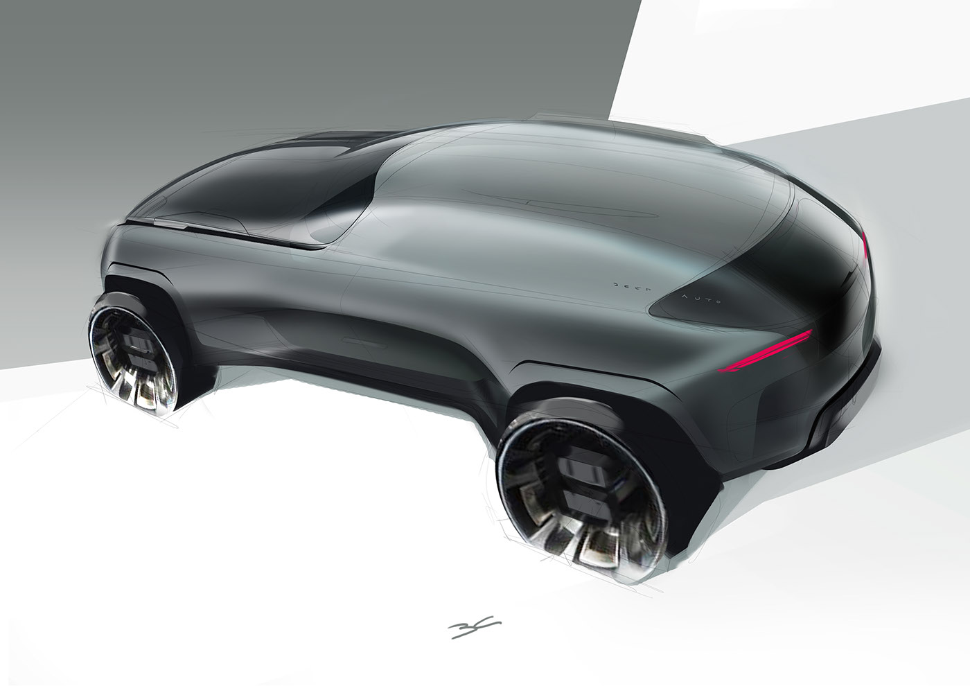 ps，sketch，jeep，