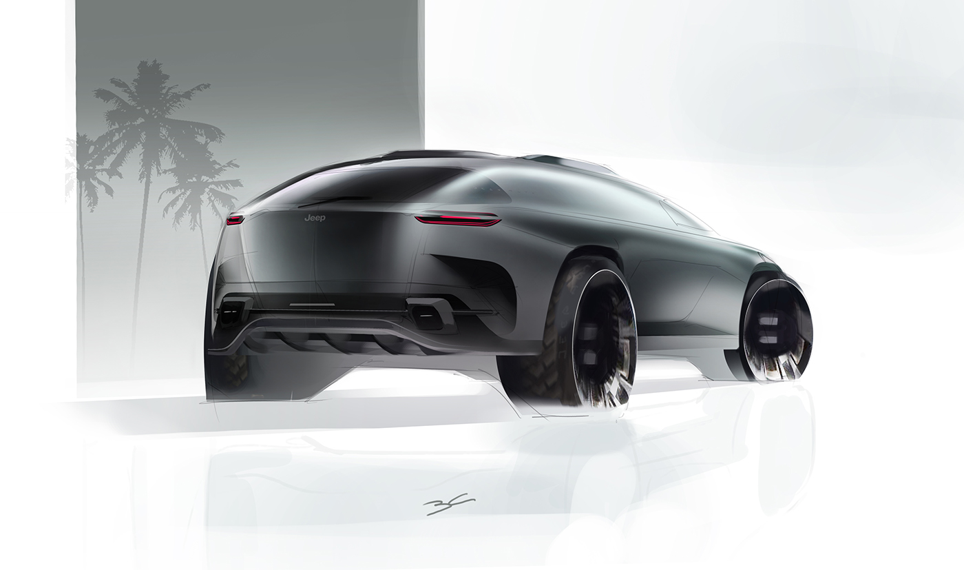 ps，sketch，jeep，