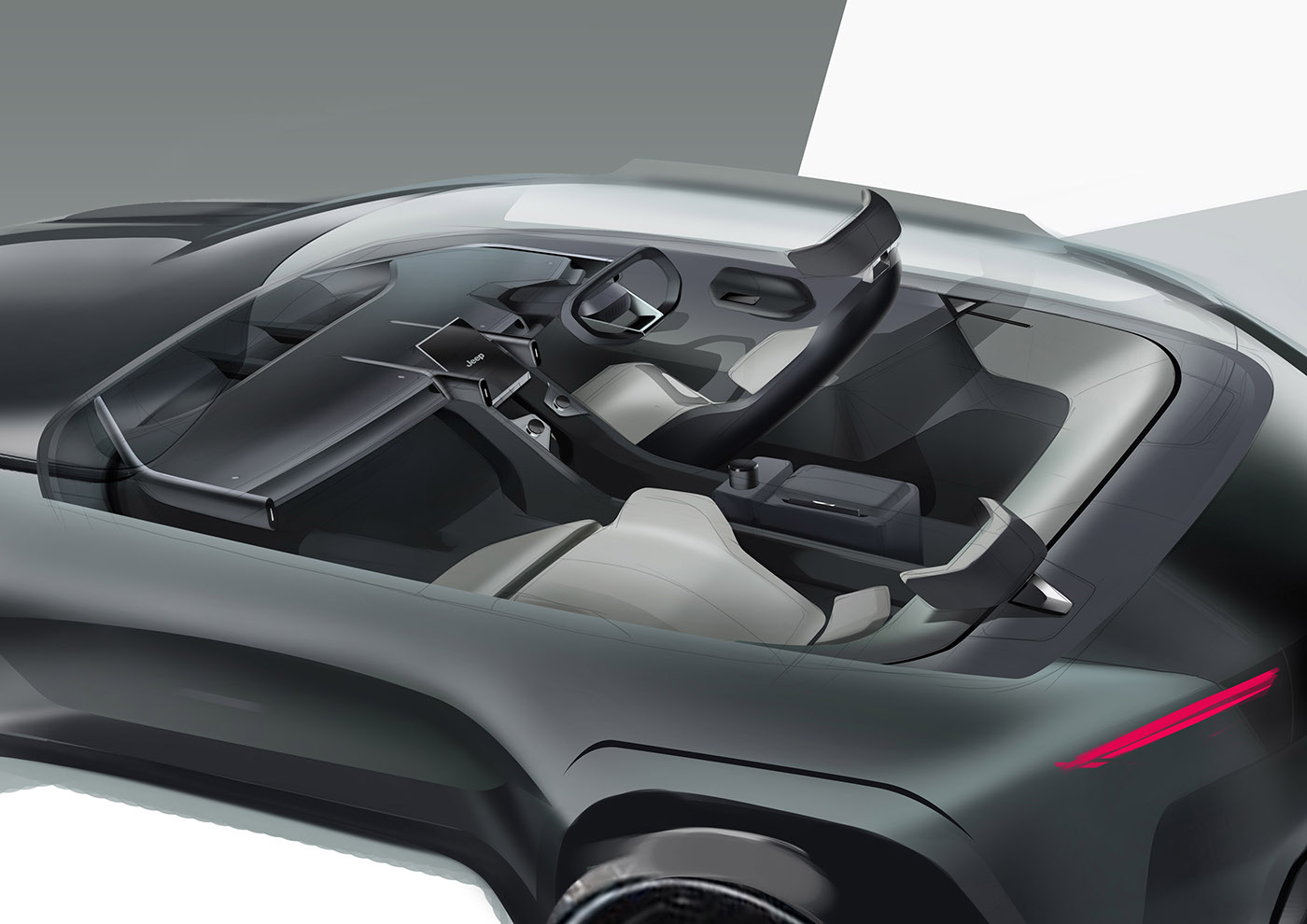 ps，sketch，jeep，