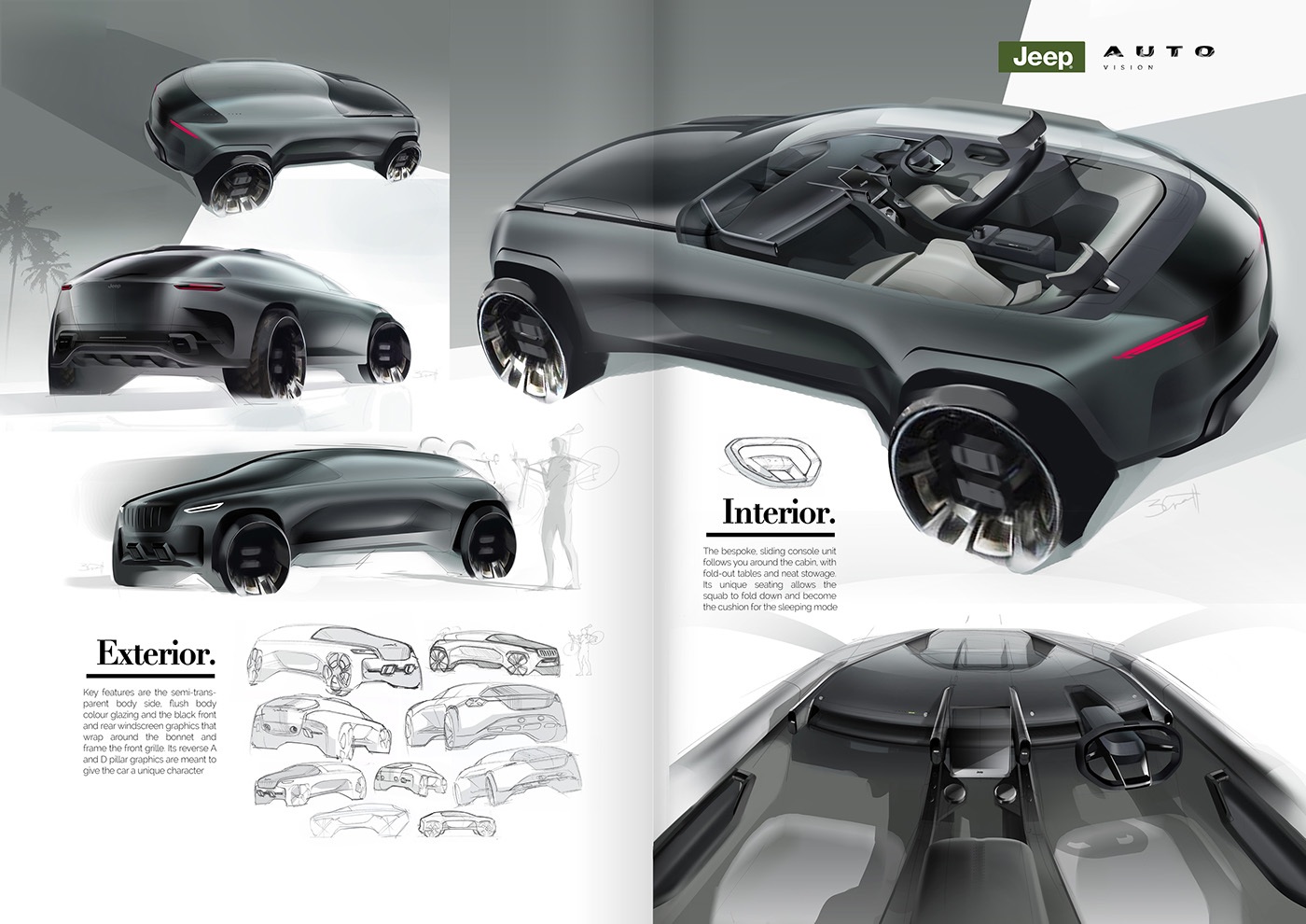 ps，sketch，jeep，