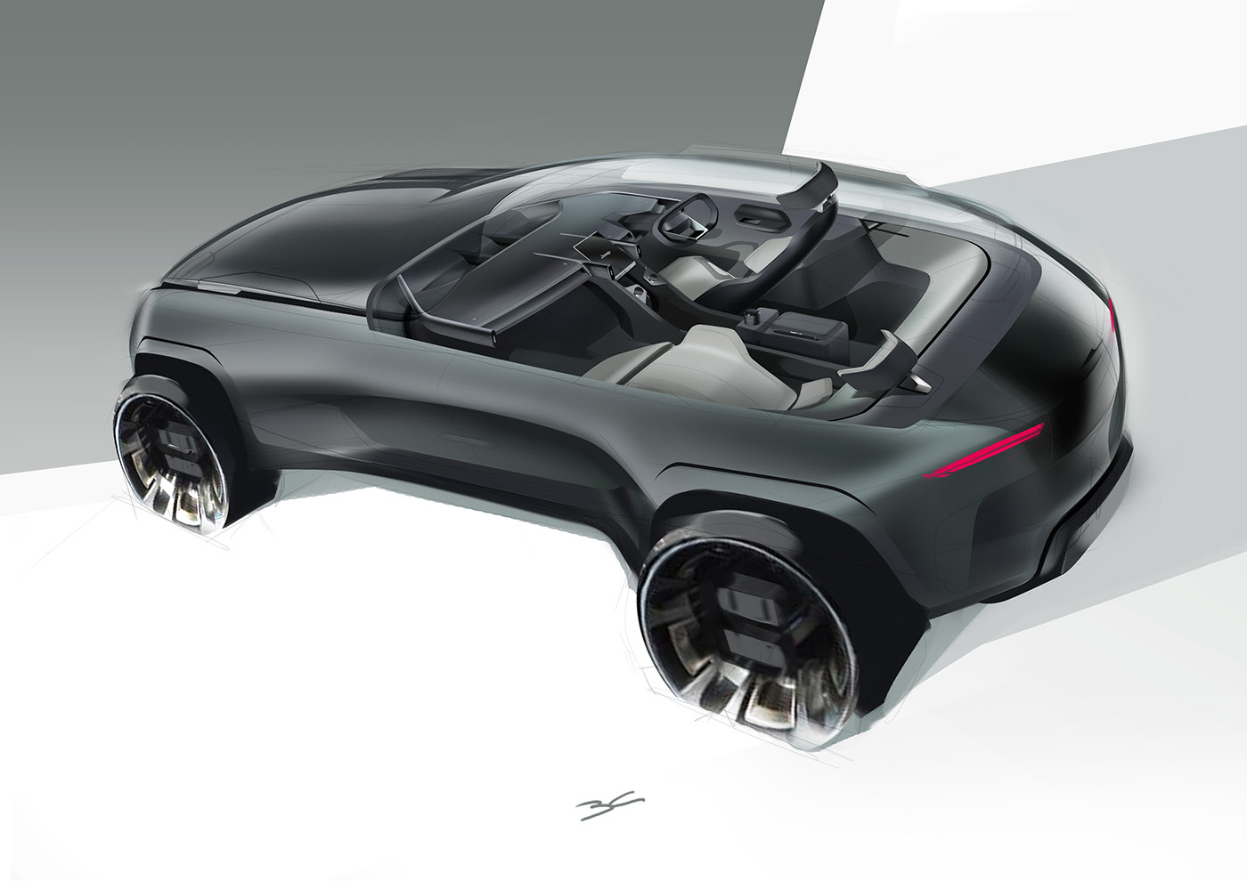 ps，sketch，jeep，