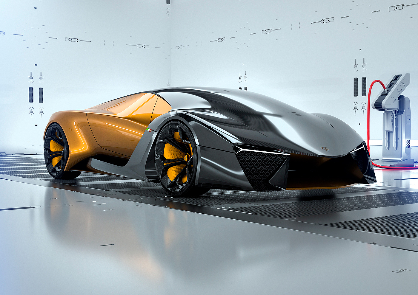 Lamborghini，concept，Sense of science and technology，Sports car，