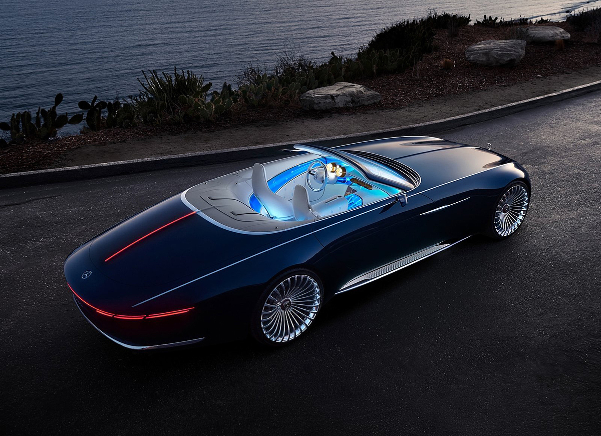 open car，vision，Retro，Cabriolet，Maybach ，Benz，