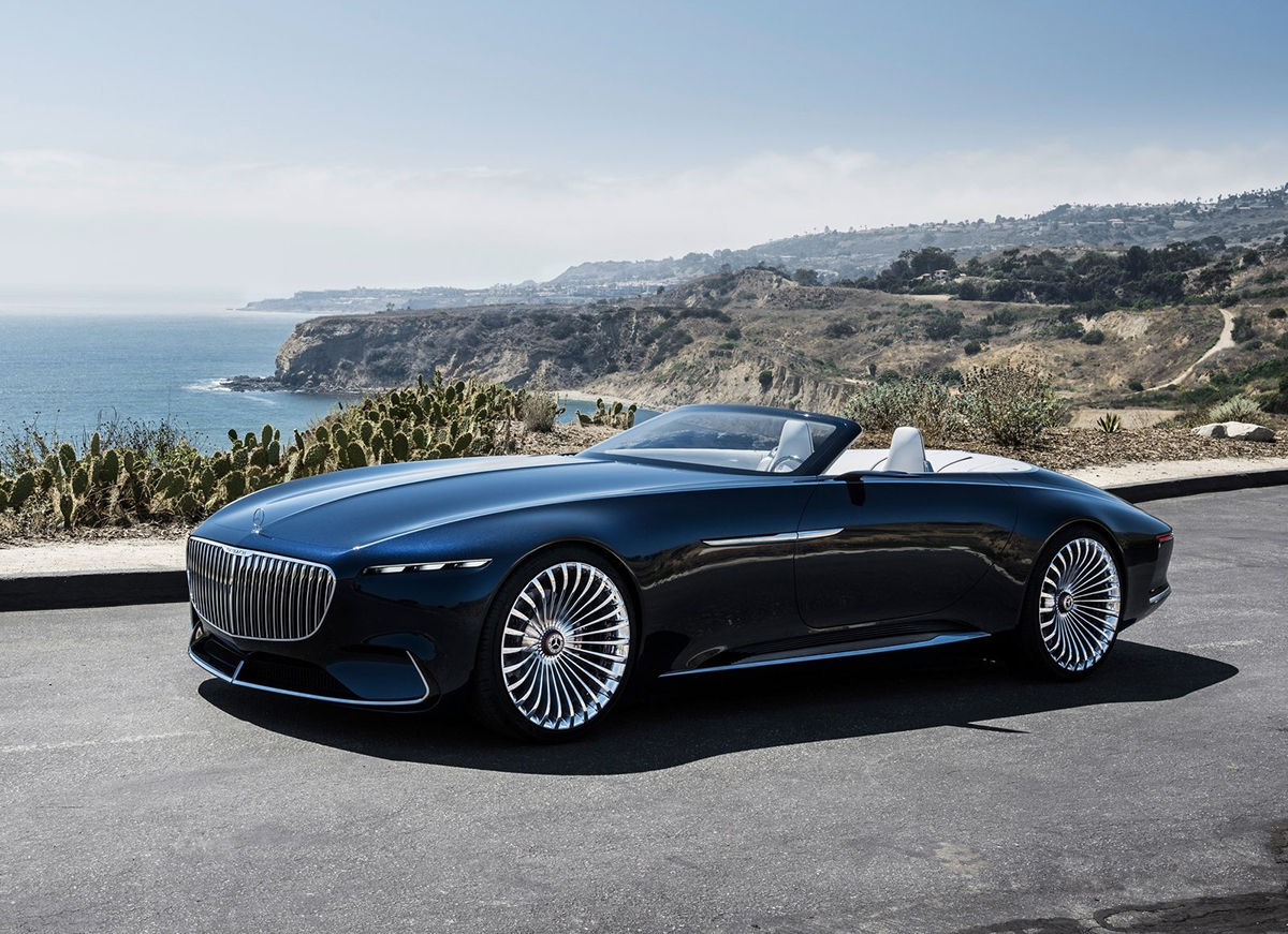open car，vision，Retro，Cabriolet，Maybach ，Benz，