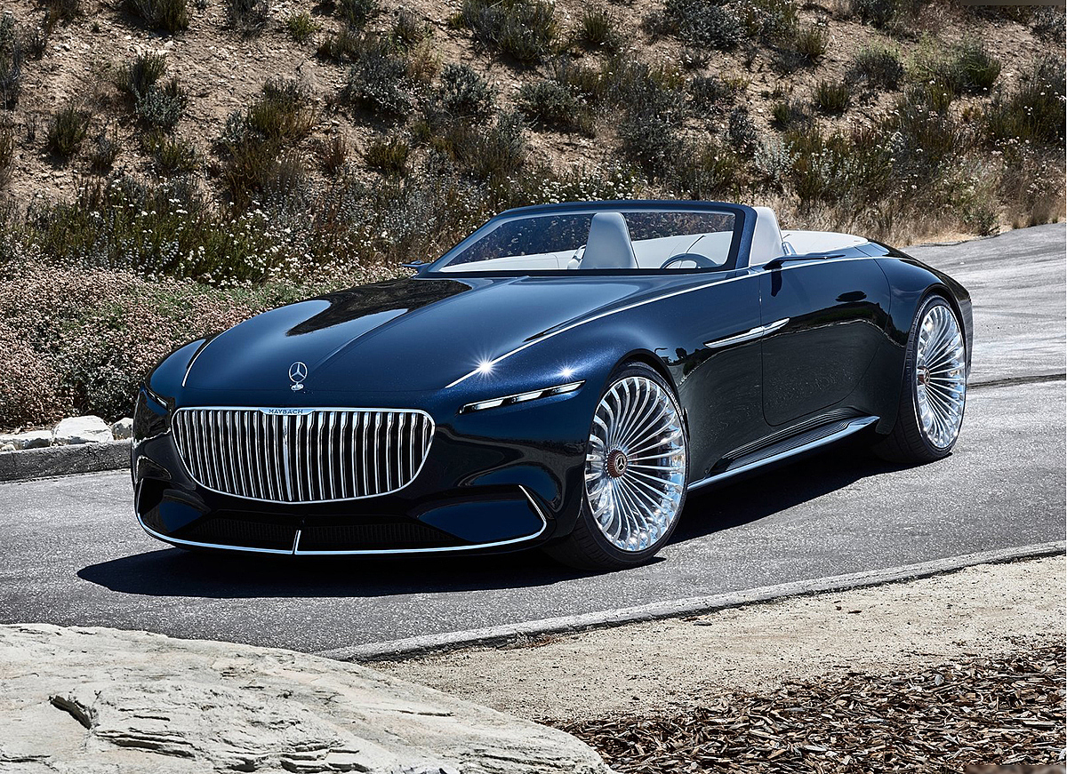 open car，vision，Retro，Cabriolet，Maybach ，Benz，