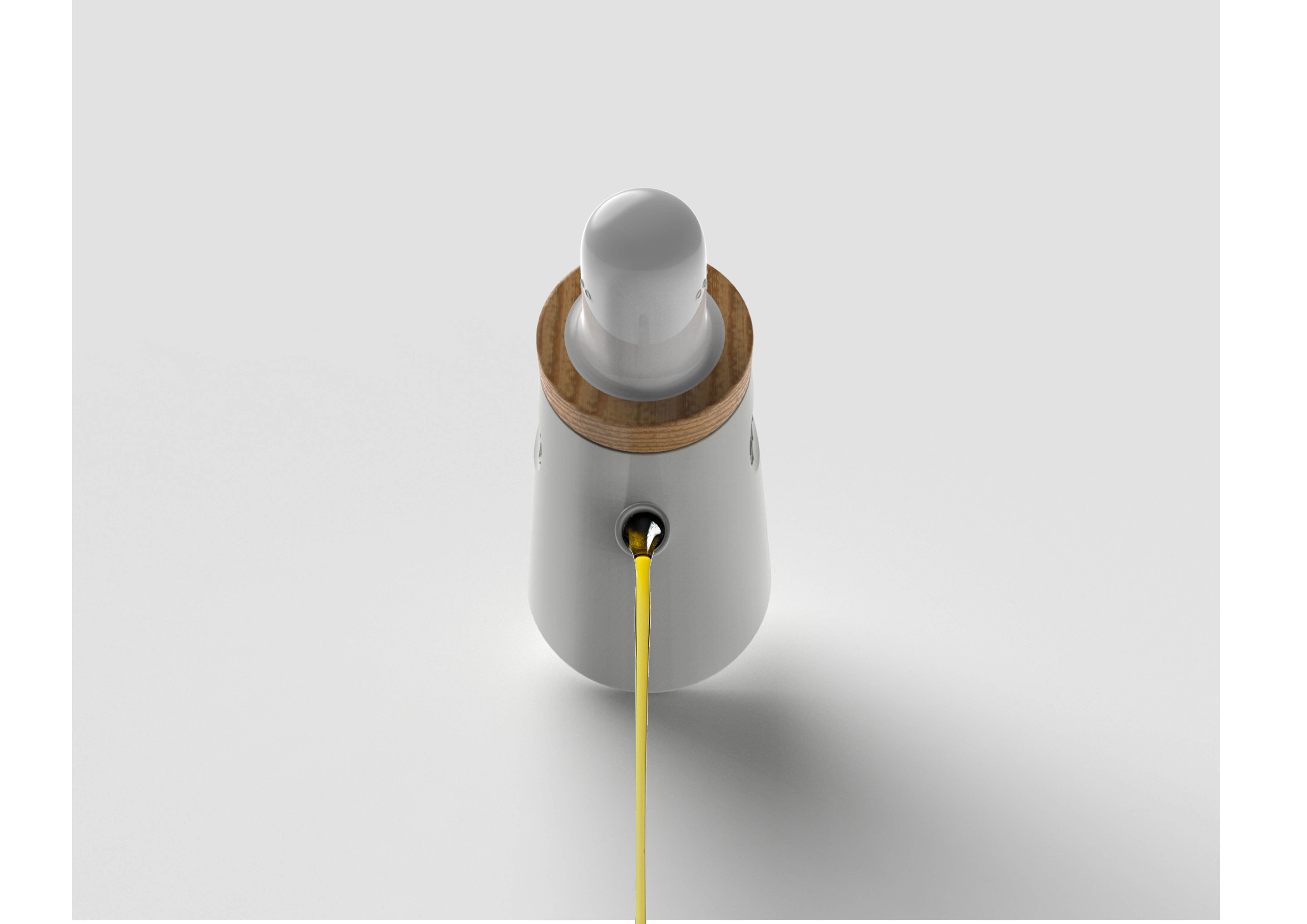 Seasoning bottle, barrier free design，