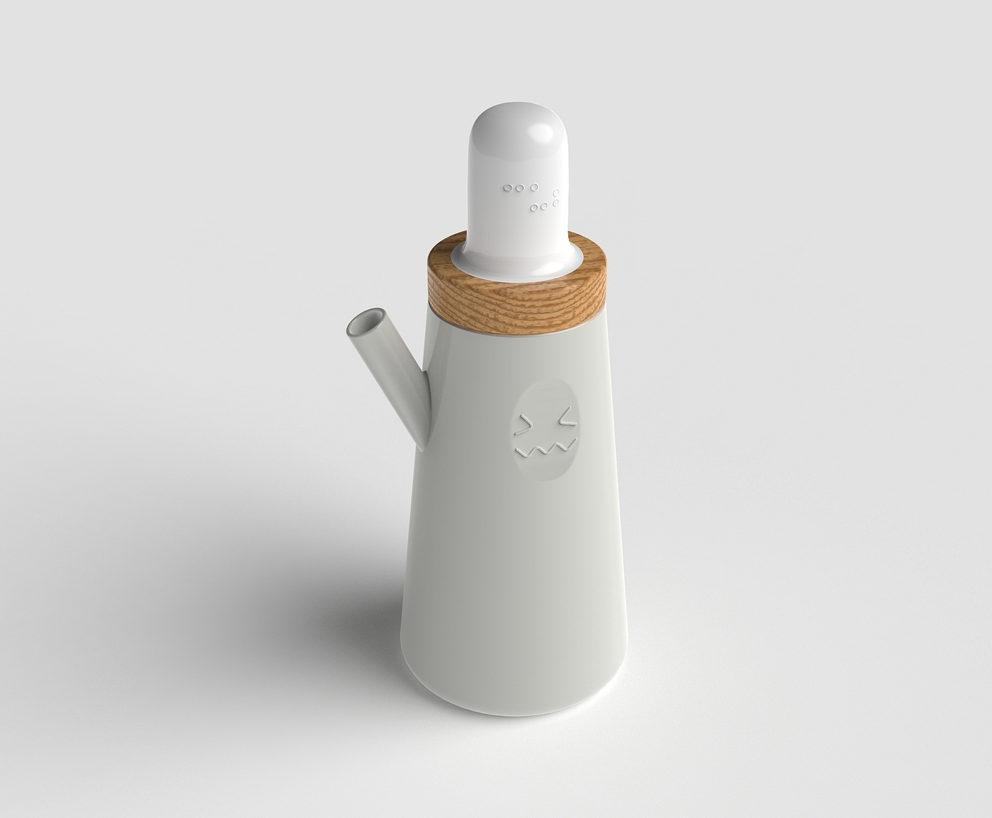 Seasoning bottle, barrier free design，