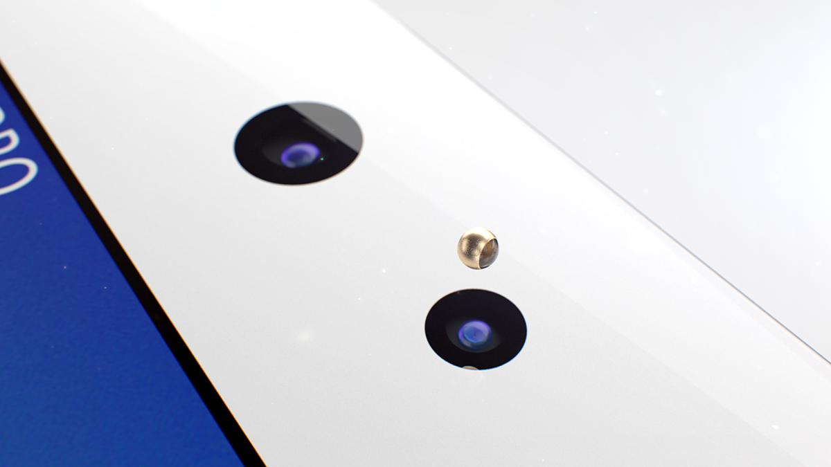 Arnold rendering，luxury gold color，F3，OPPO，mobile phone，