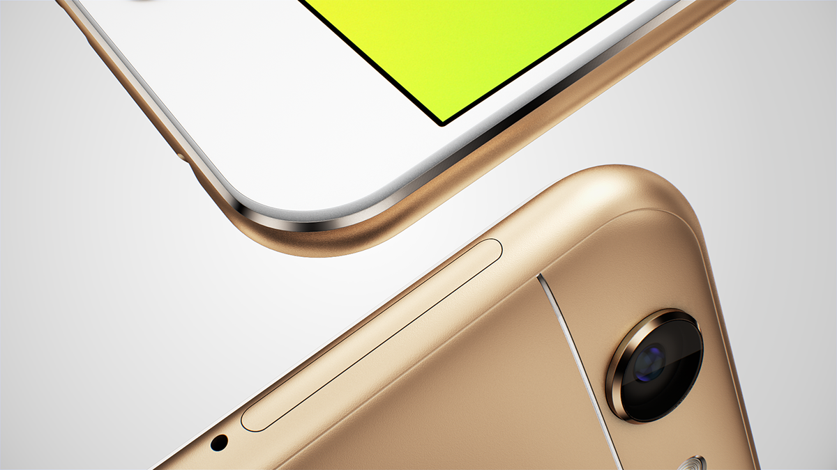 Arnold rendering，luxury gold color，F3，OPPO，mobile phone，