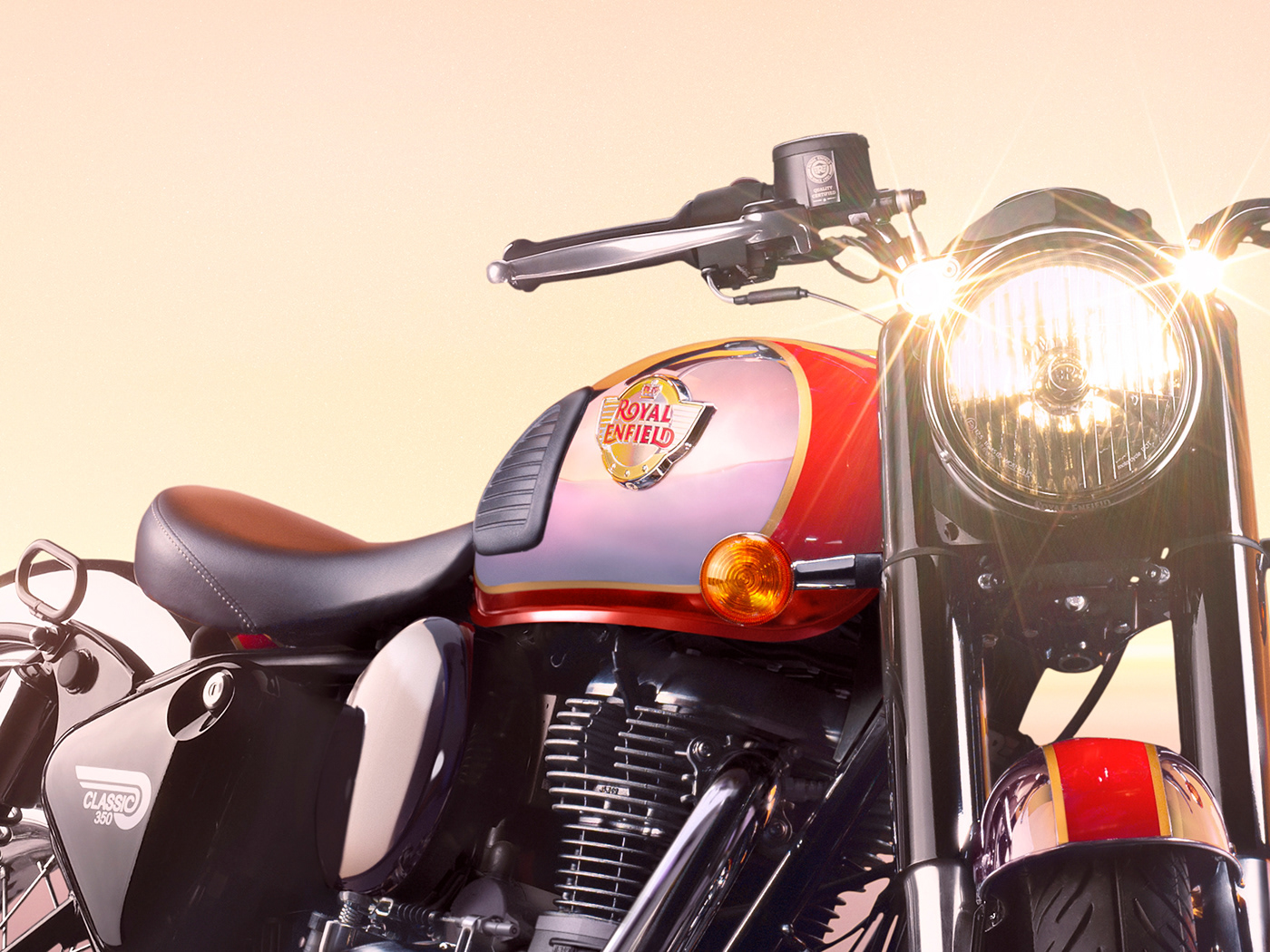 vehicle，motorcycle，reborn，Royal Enfield classic 350，