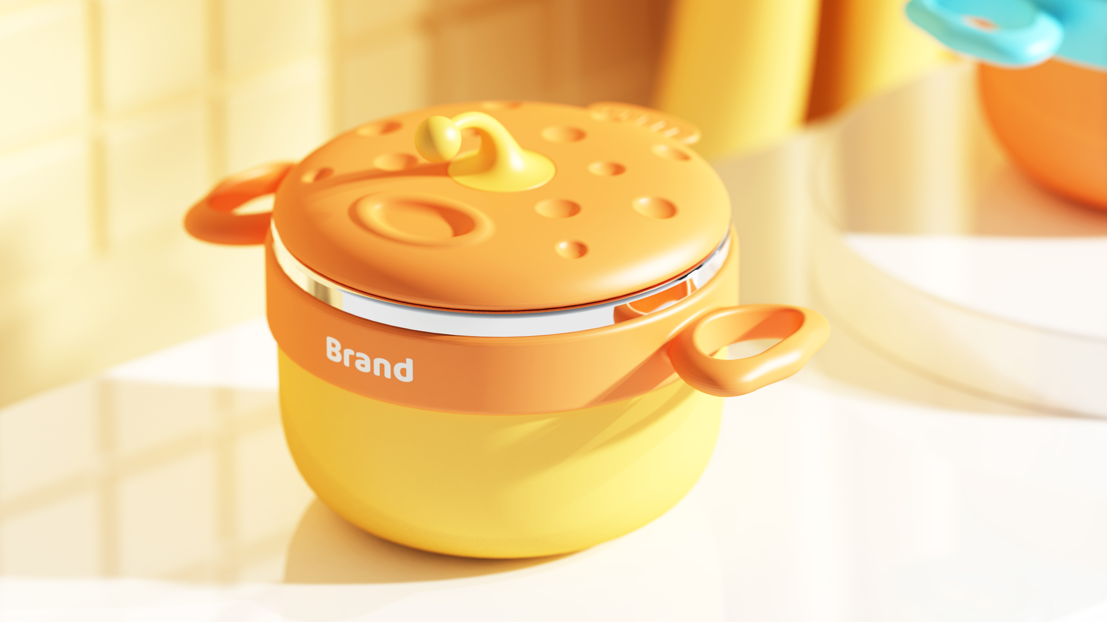 Children's products，Children tableware，Heat preservation bowl，