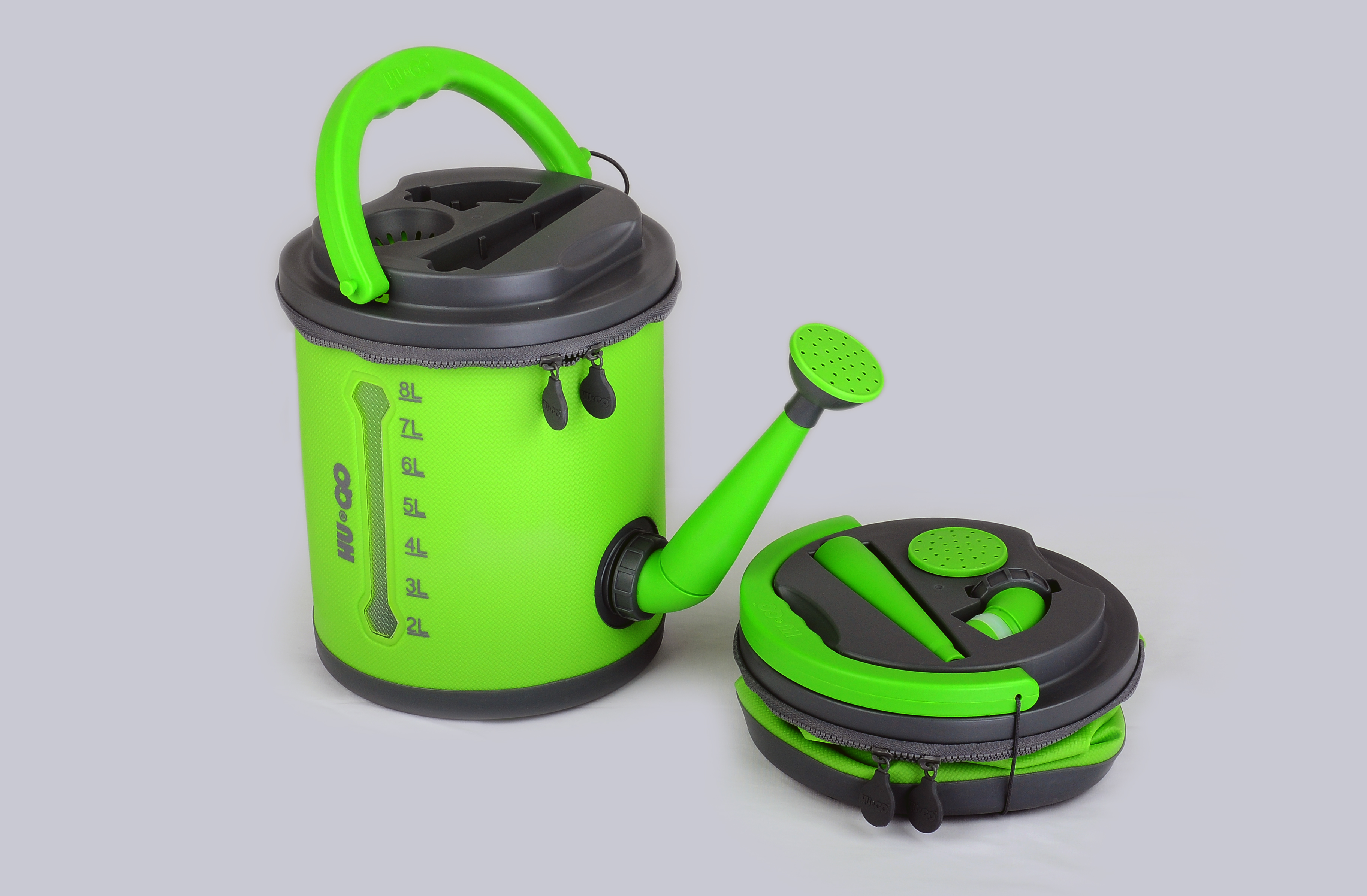 HUGO Jr，Cleaning tools，green，Foldable，Watering can，originality，Gardening tools，