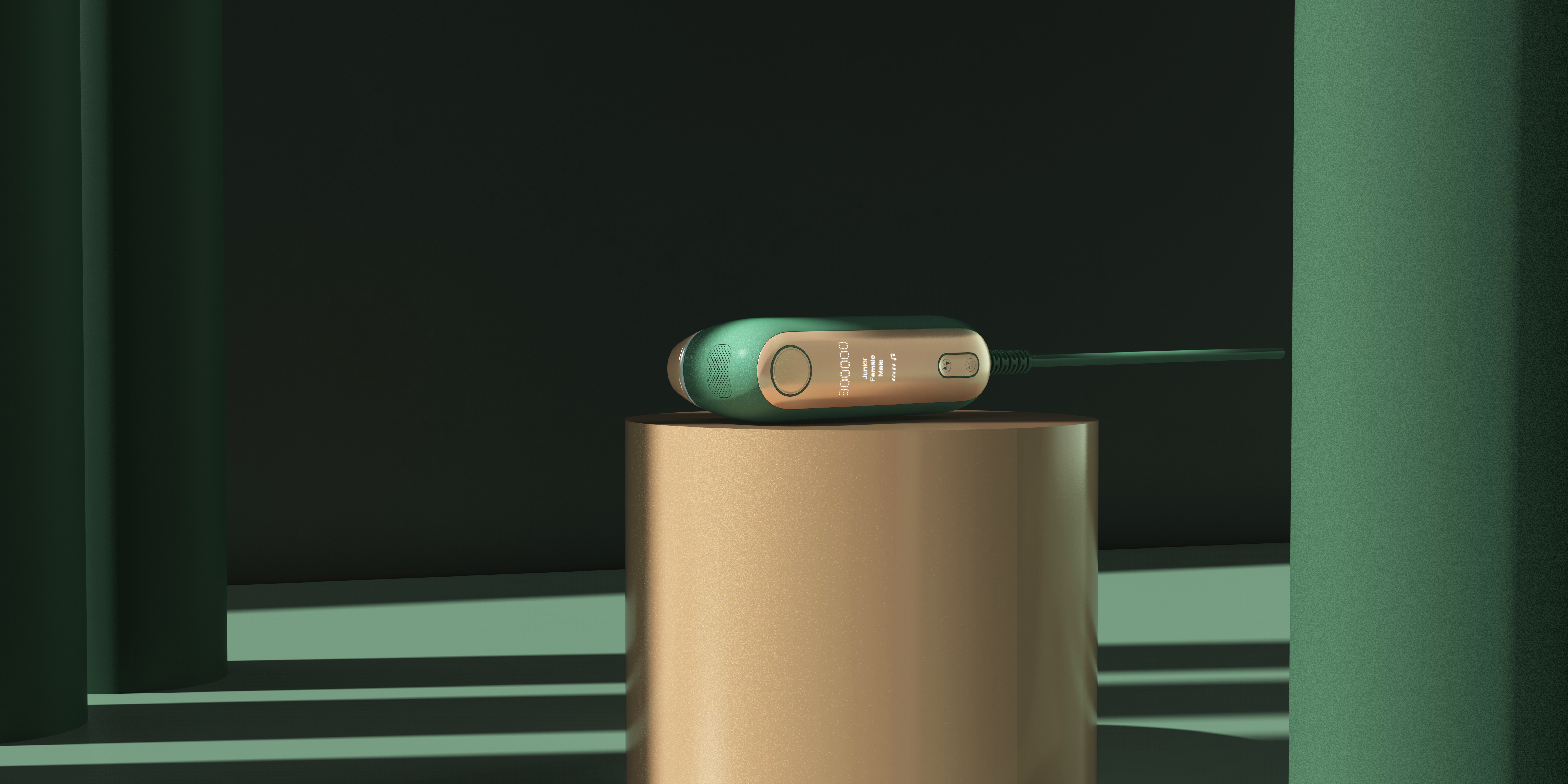 Depilatory instrument，cosmetic instrument，industrial design，product design，nine o'clock，