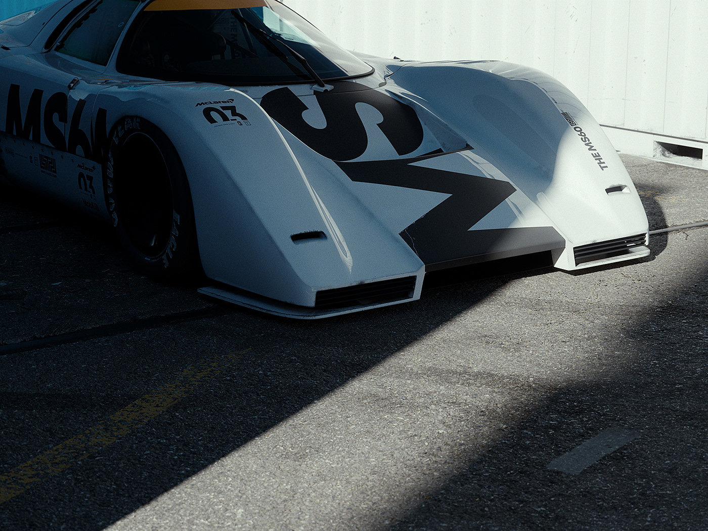 vehicle，automobile，Mclaren M.H.C. Edit，Sports car，