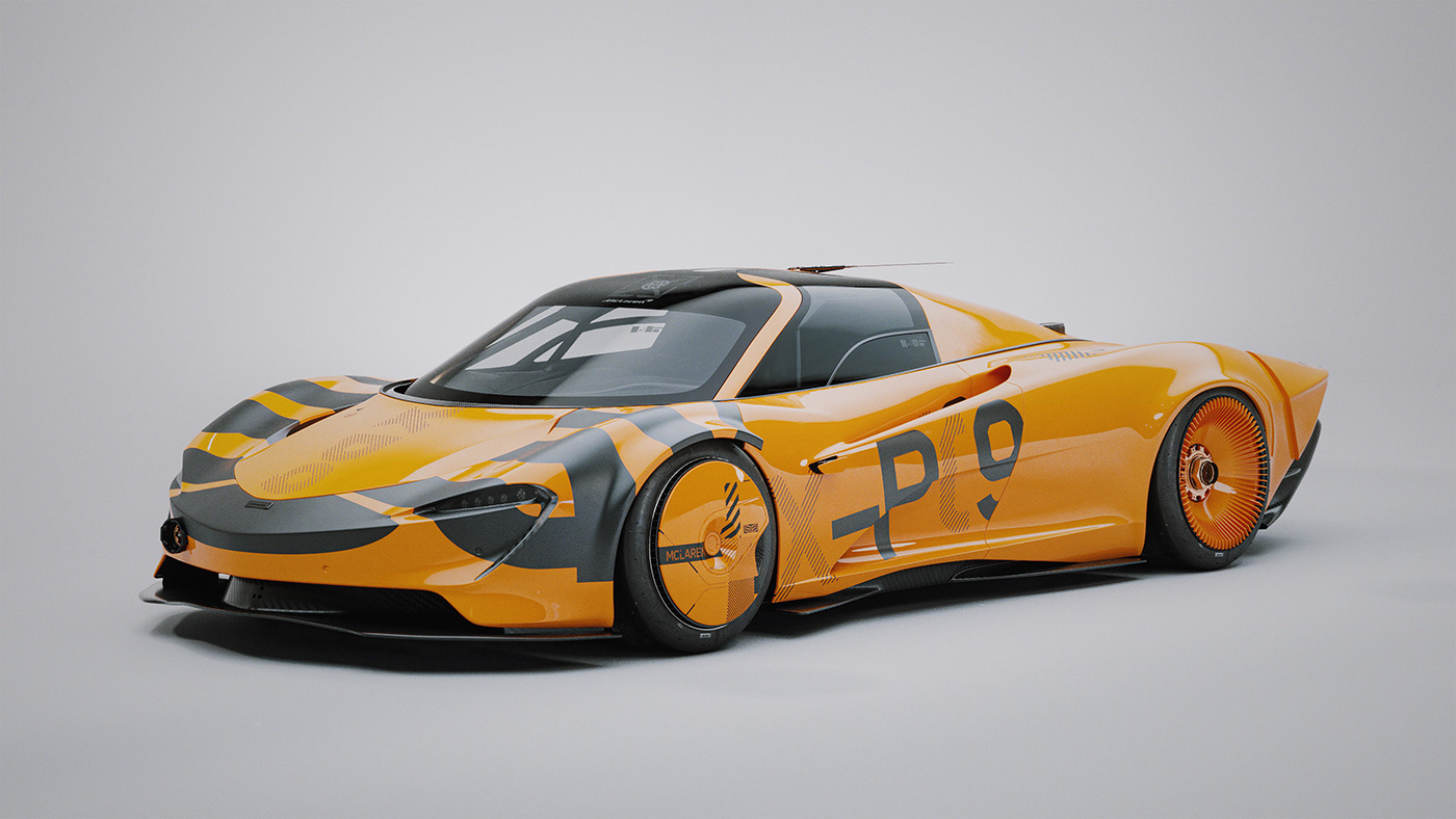 vehicle，automobile，Mclaren M.H.C. Edit，Sports car，