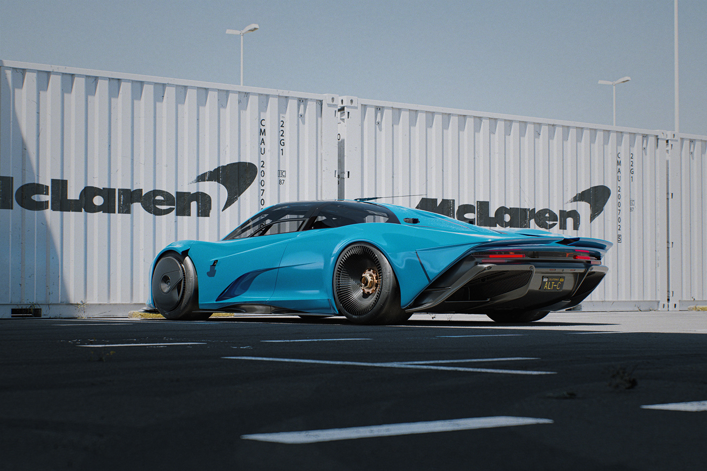 vehicle，automobile，Mclaren M.H.C. Edit，Sports car，