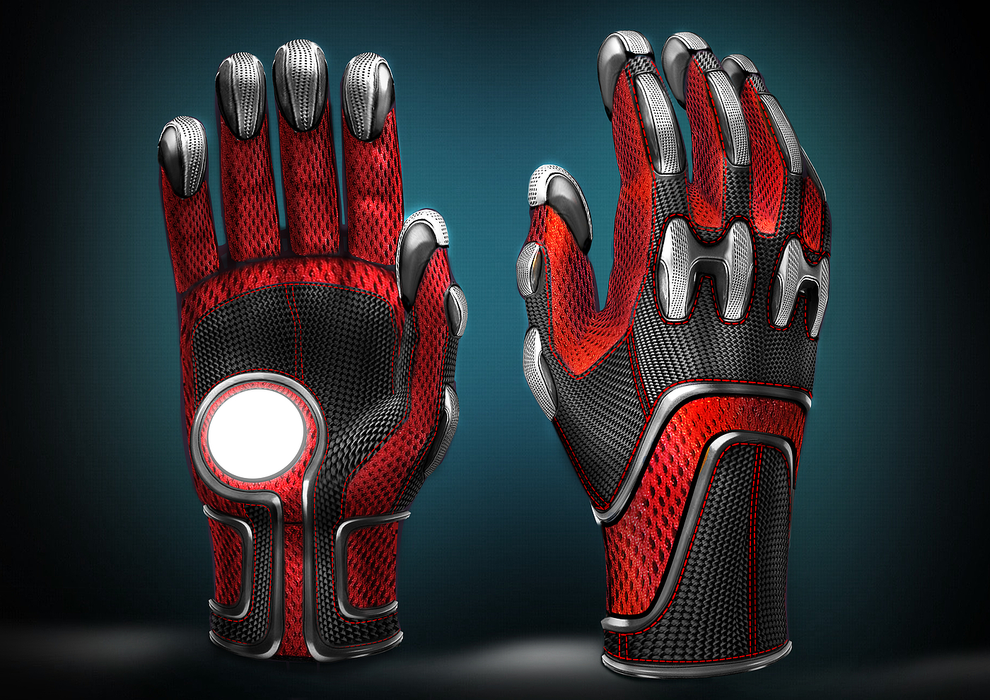 rt，glove，Iron Man，iron lights，Board drawing CG，concept，Underwater equipment，