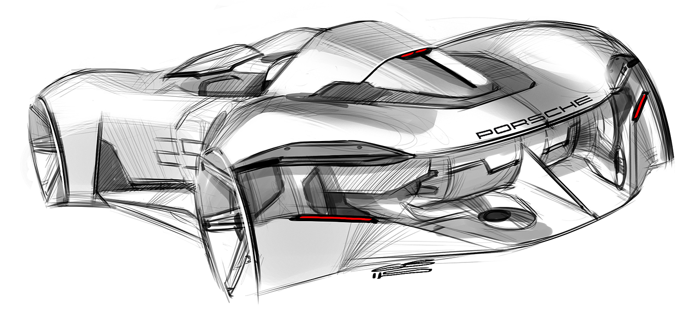 automobile，atlas，Hand drawn，