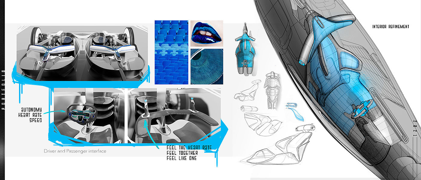 motorcycle，automobile，Appearance design，sketch，portfolio，