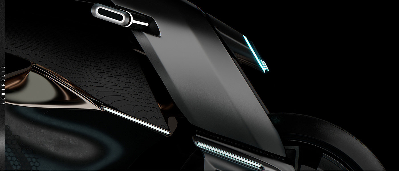 motorcycle，automobile，Appearance design，sketch，portfolio，