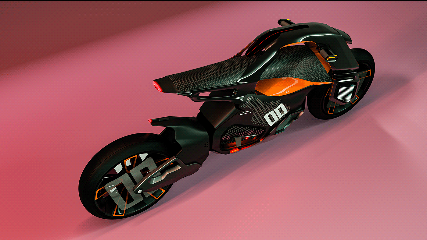 motorcycle，automobile，Appearance design，sketch，portfolio，