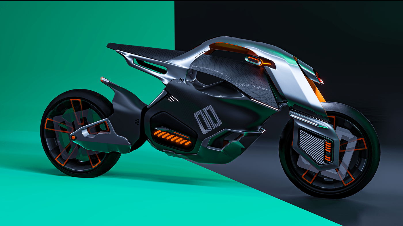 motorcycle，automobile，Appearance design，sketch，portfolio，