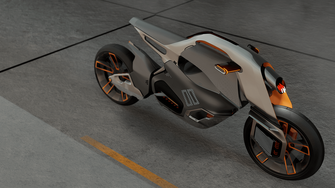 motorcycle，automobile，Appearance design，sketch，portfolio，