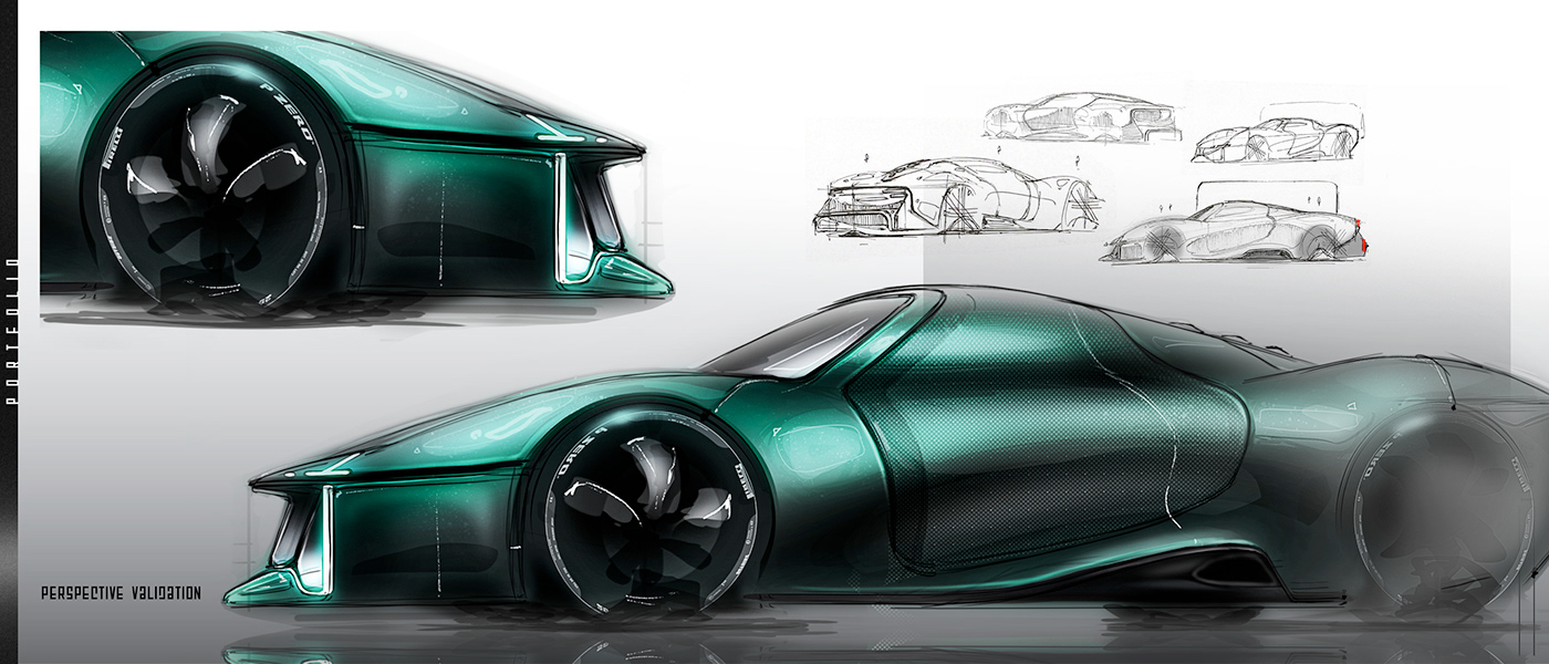 motorcycle，automobile，Appearance design，sketch，portfolio，