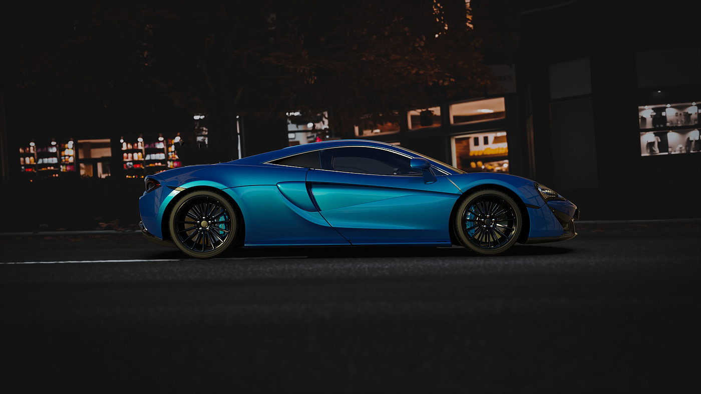 automobile，Render，keyshot，Super run，