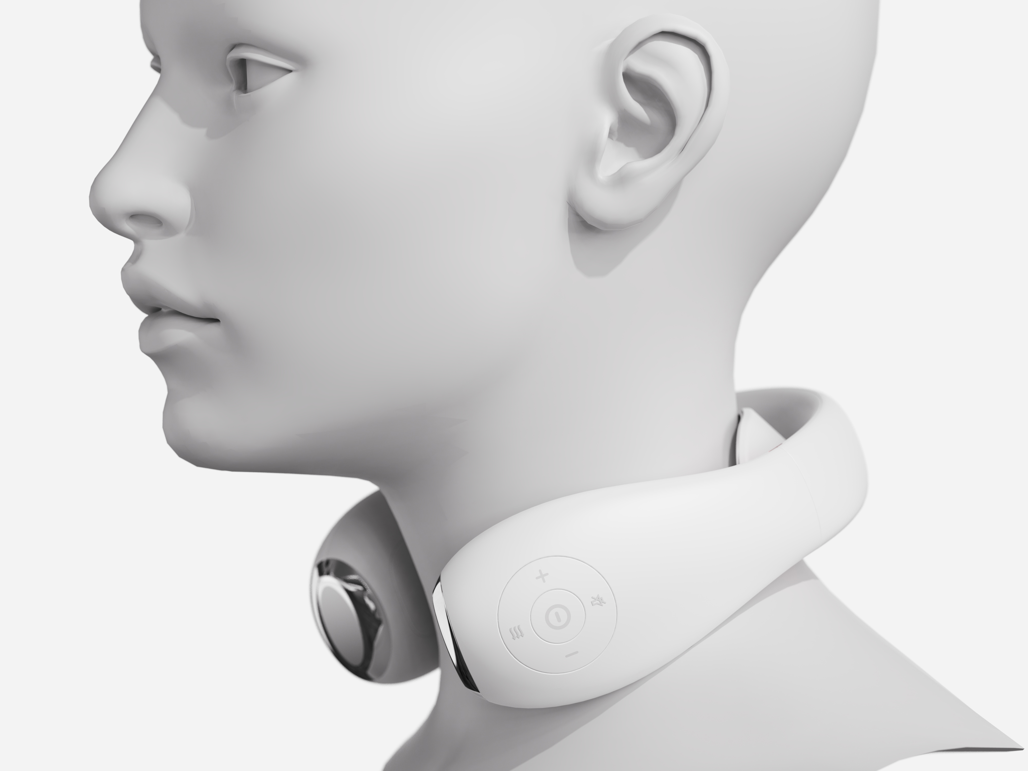 Neck massage instrument，Massage apparatus，Neck care instrument，product design，