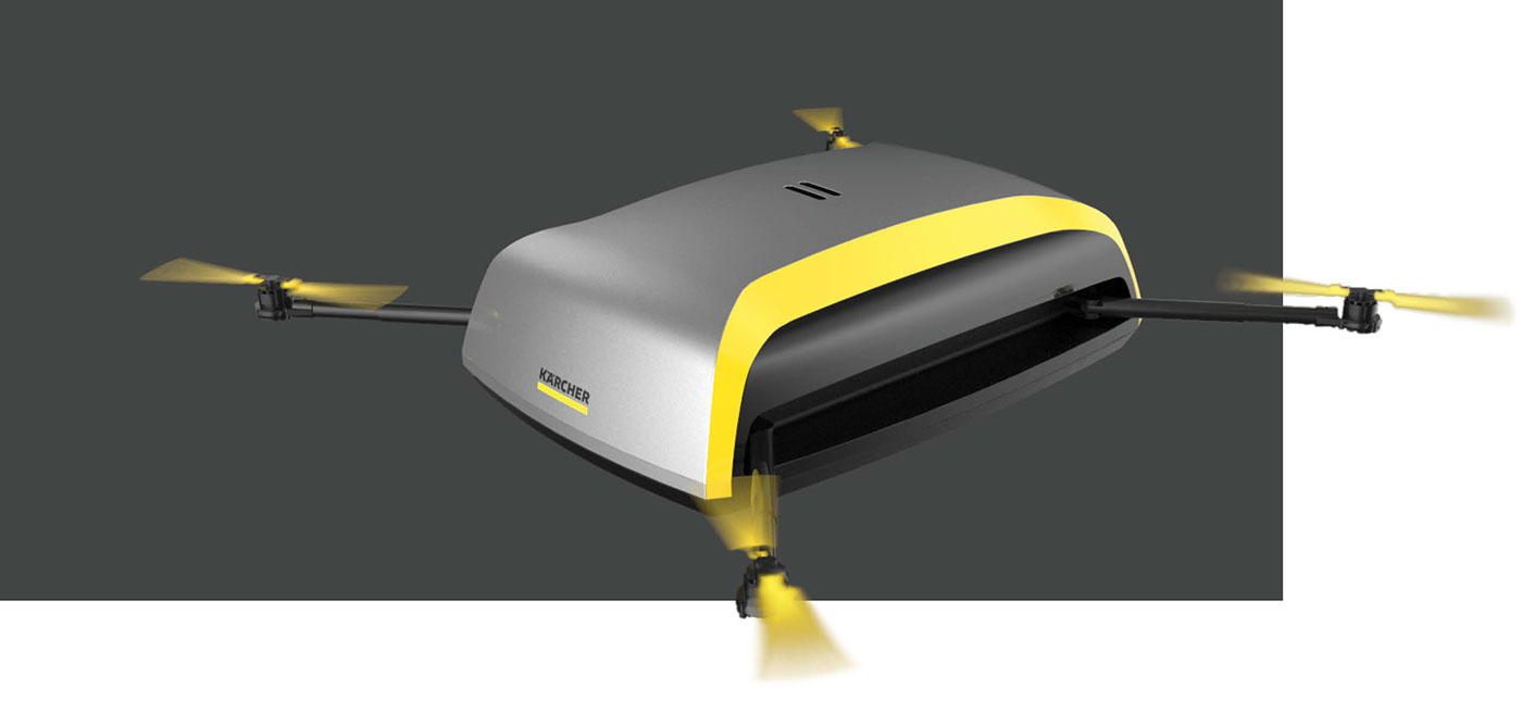 UAV，modularization，Son and mother，clean，