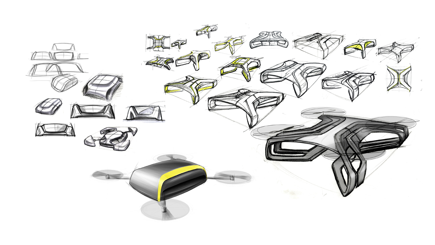 UAV，modularization，Son and mother，clean，