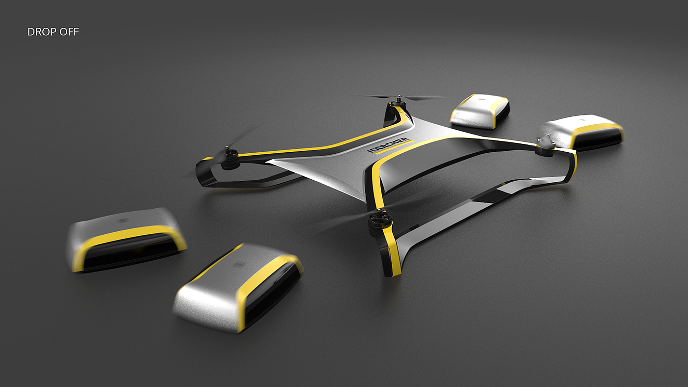 UAV，modularization，Son and mother，clean，