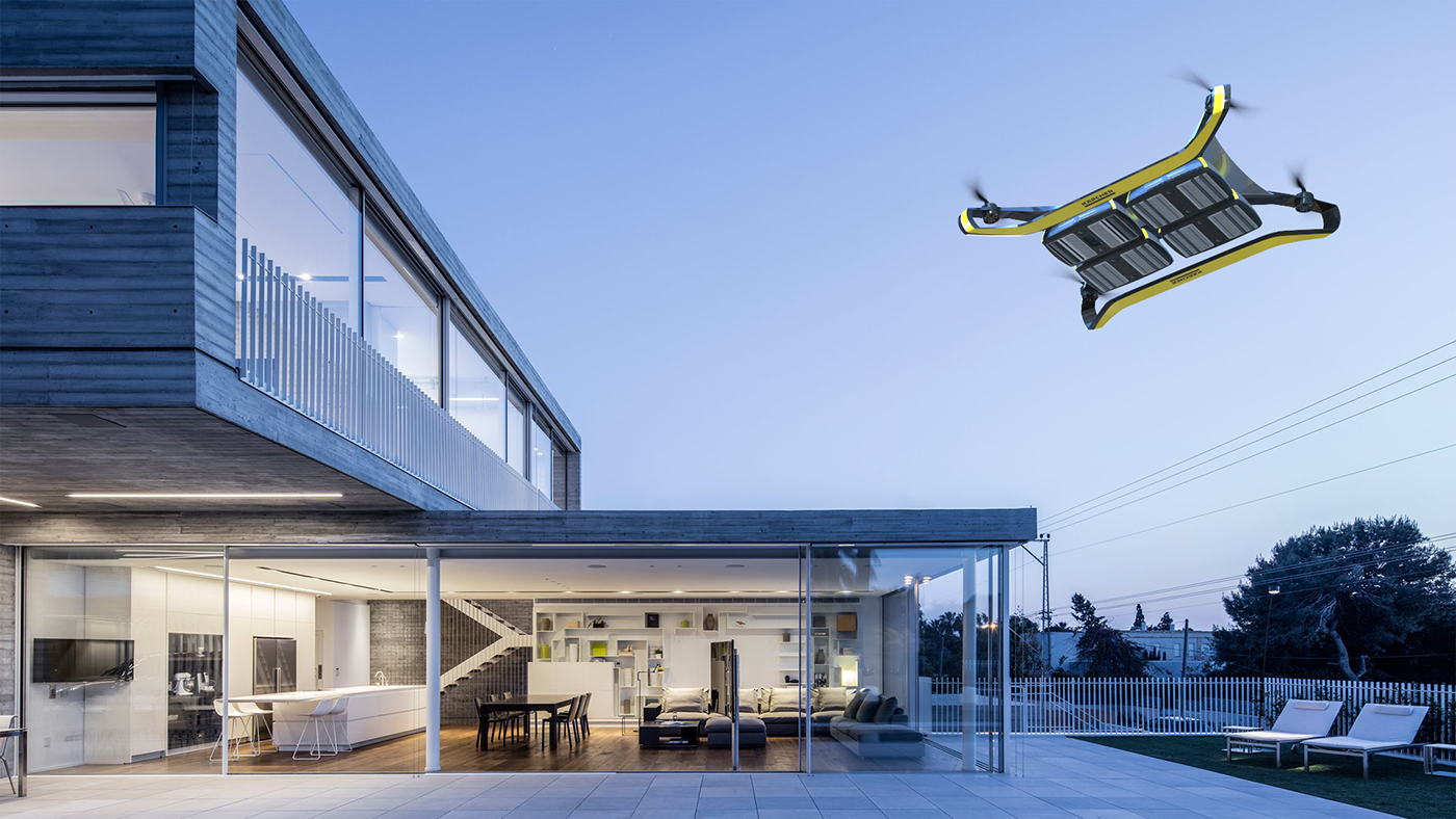 UAV，modularization，Son and mother，clean，