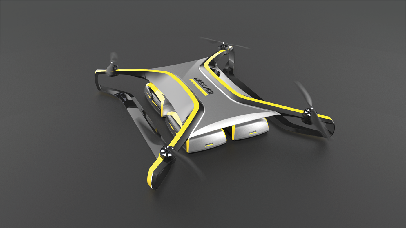 UAV，modularization，Son and mother，clean，