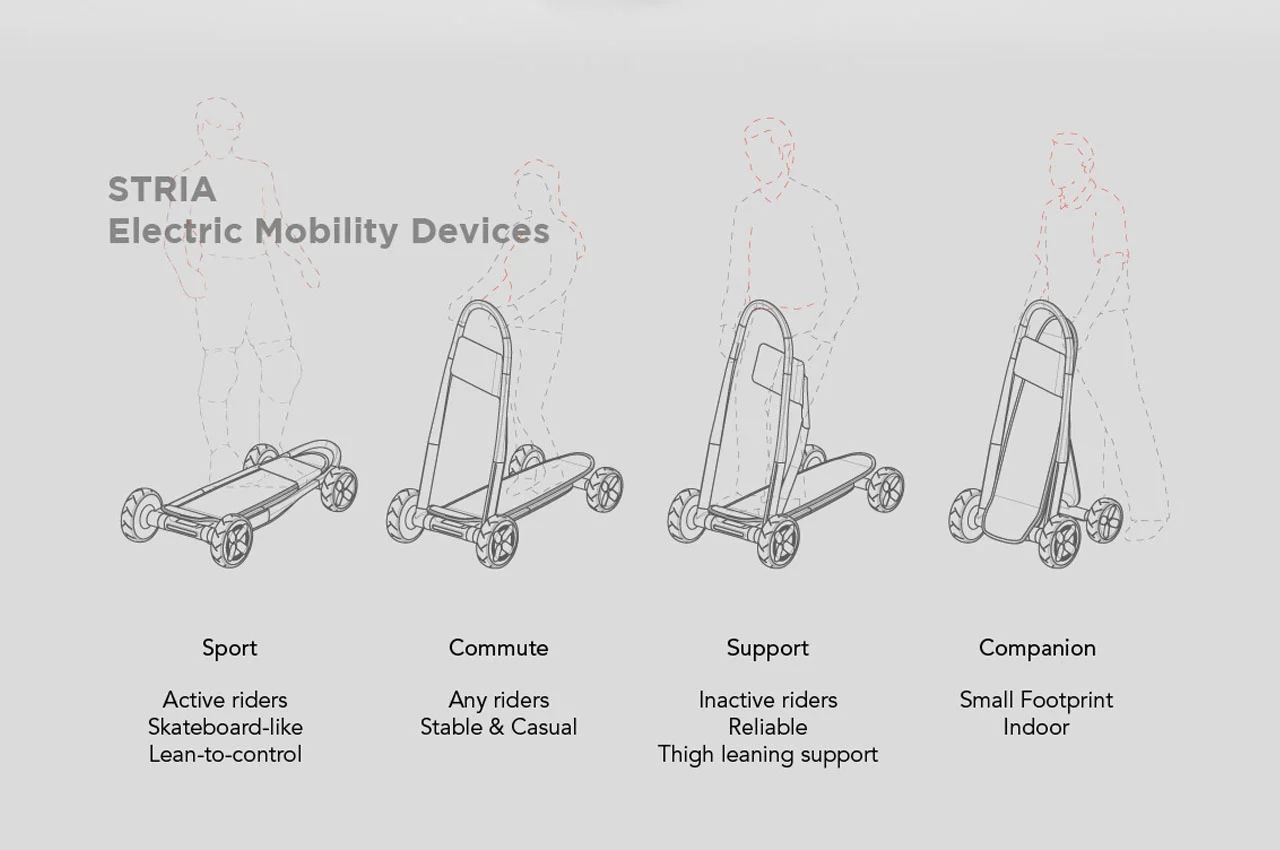 Stria，conceptual design，Scooter，vehicle，