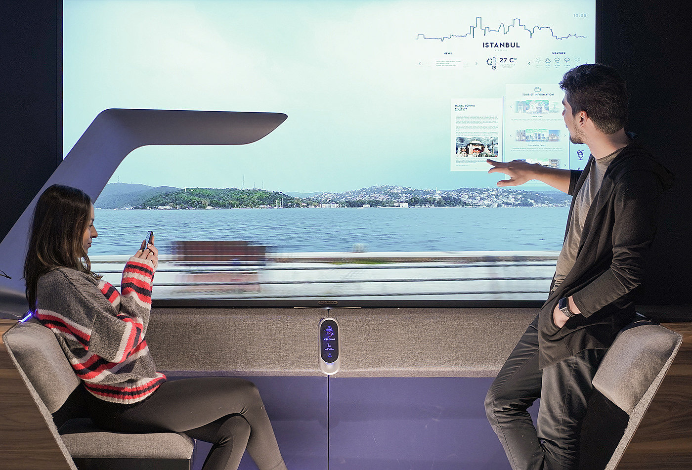 electronic product，intelligence，Experience Pod，Interaction design，
