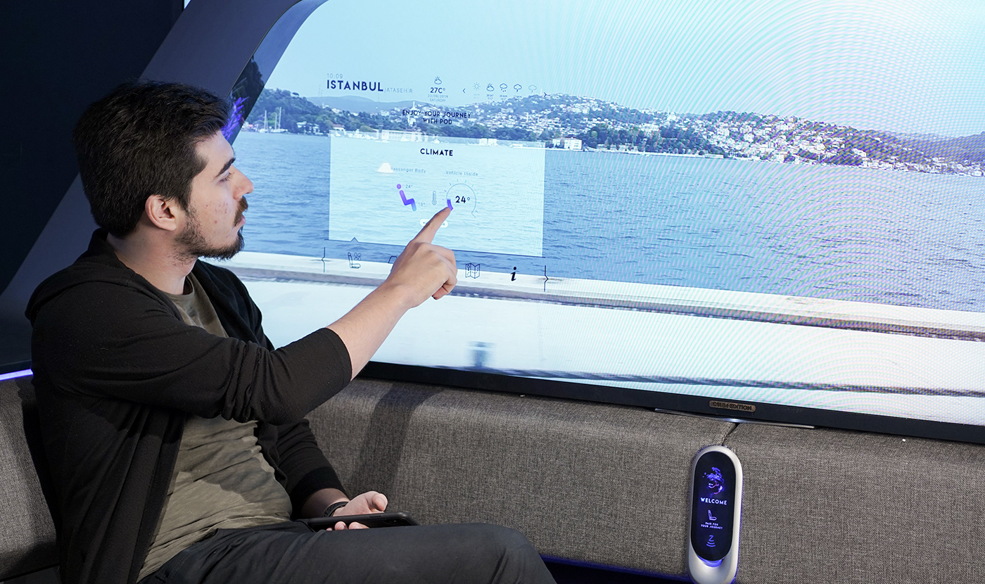 electronic product，intelligence，Experience Pod，Interaction design，