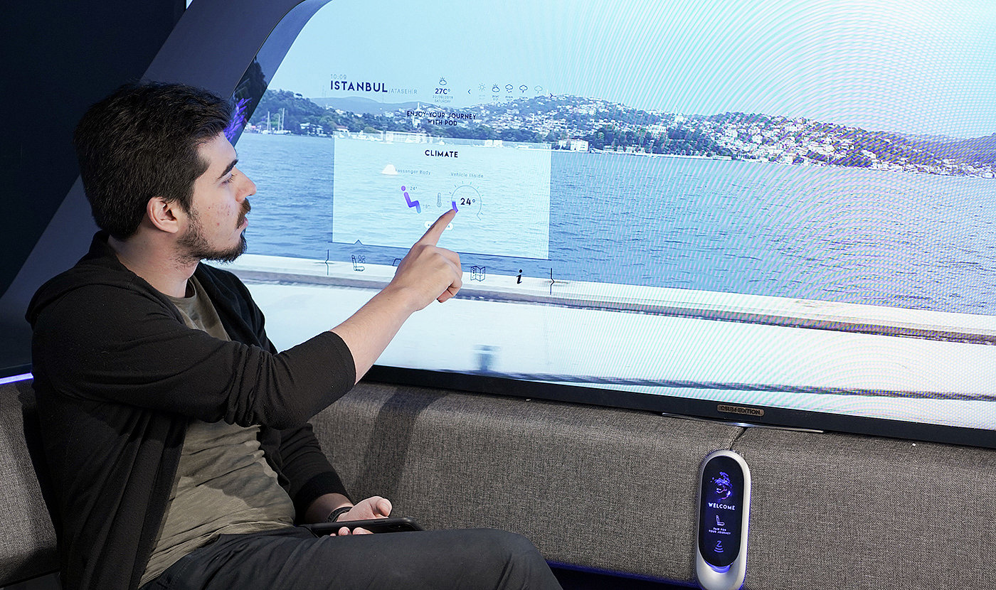 electronic product，intelligence，Experience Pod，Interaction design，