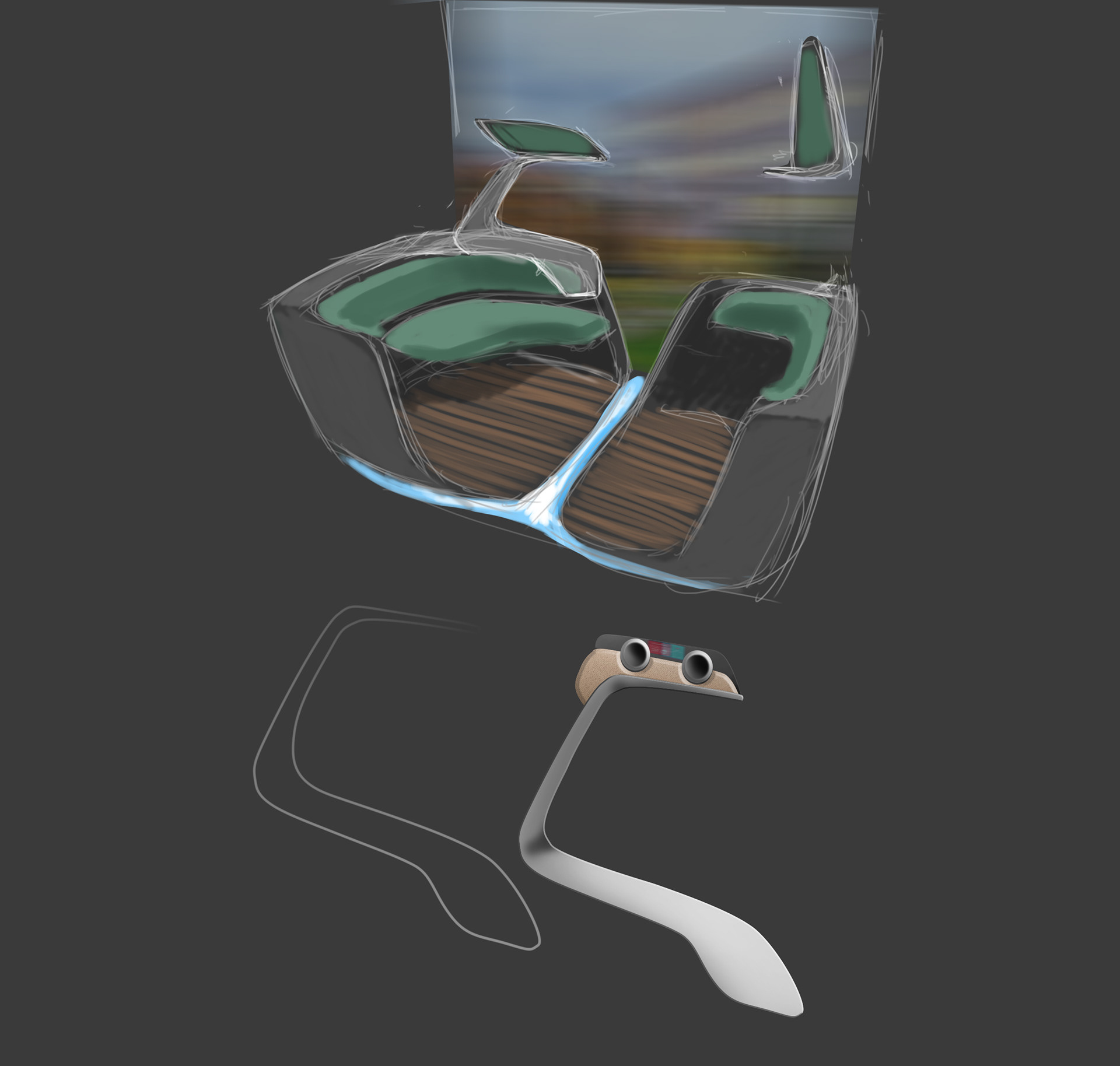 electronic product，intelligence，Experience Pod，Interaction design，