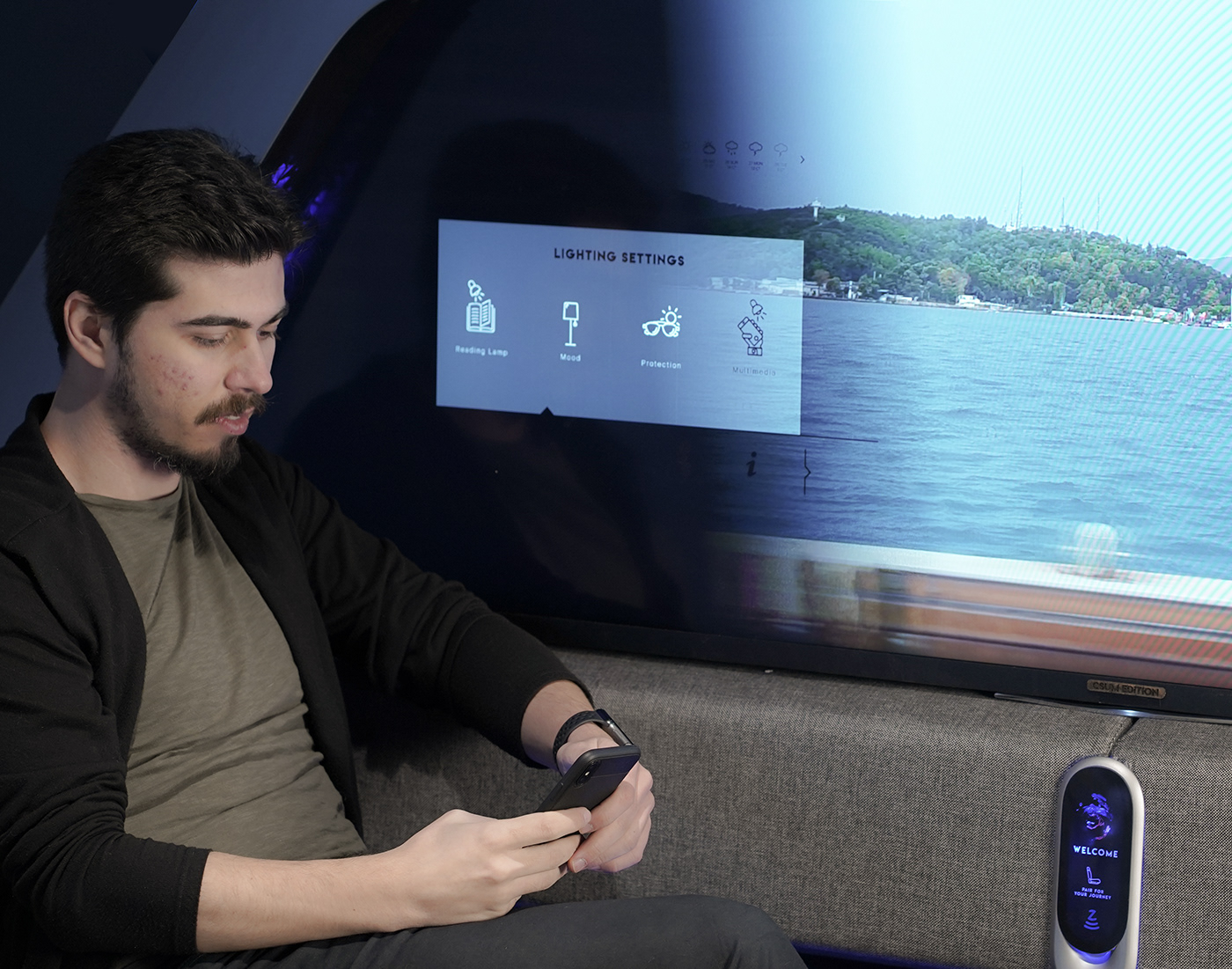 electronic product，intelligence，Experience Pod，Interaction design，