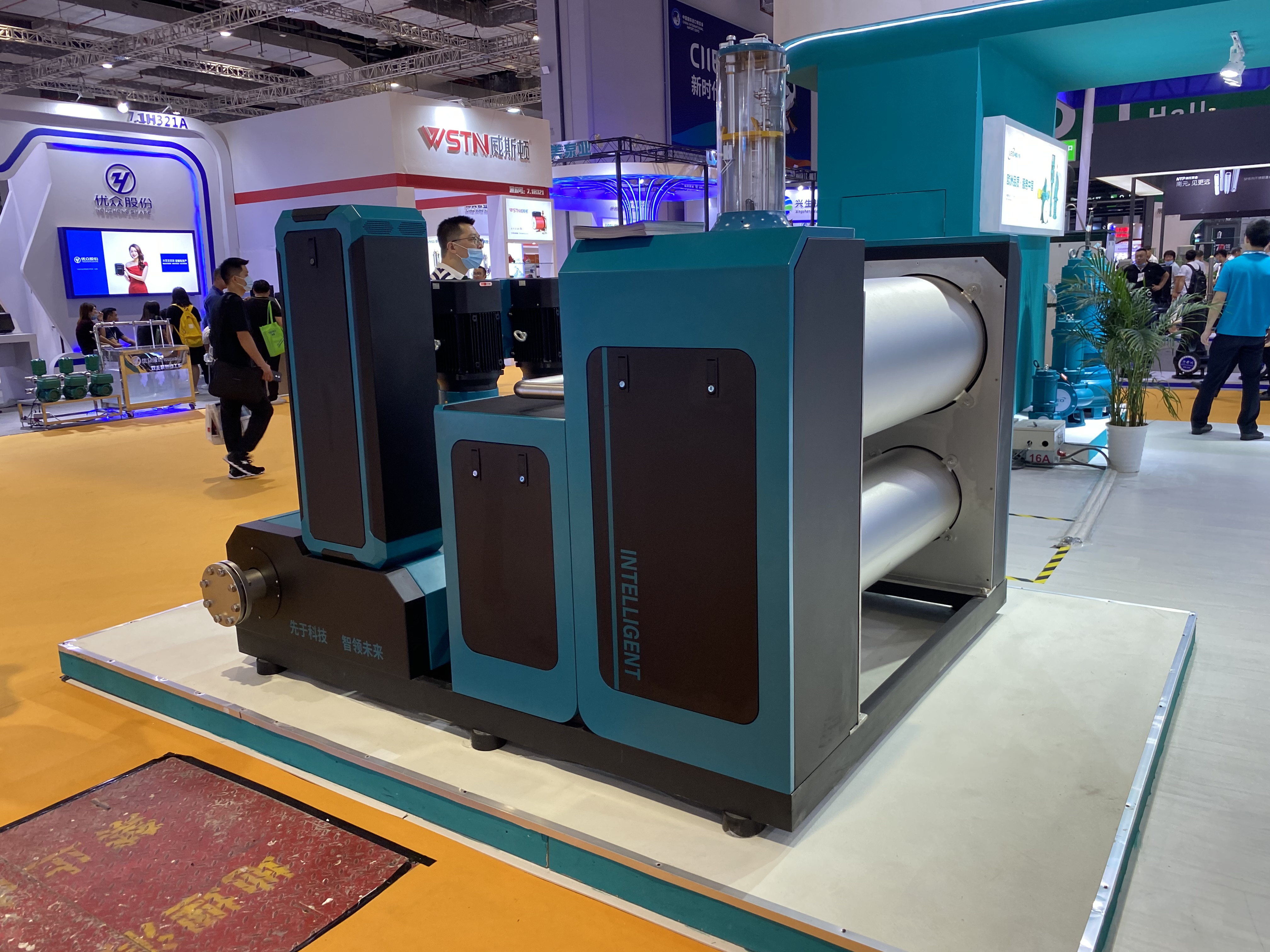 Water supply unit，Secondary water supply，Smart water，pumping station，Sheet metal design，Sheet metal equipment，Color matching design，