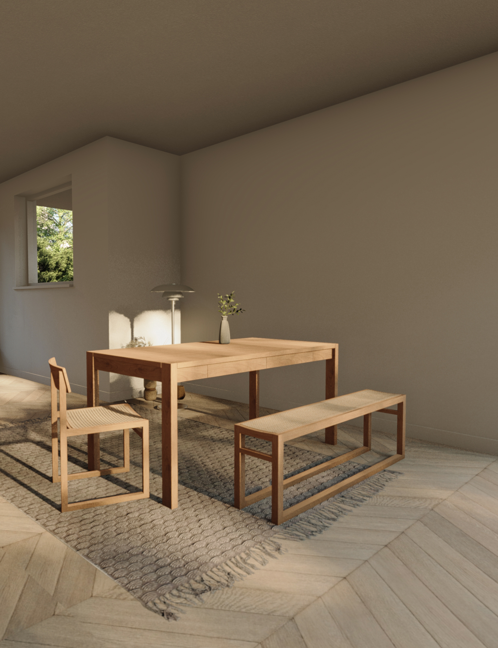 Renderings / renderings / furniture / products / Japanese style，