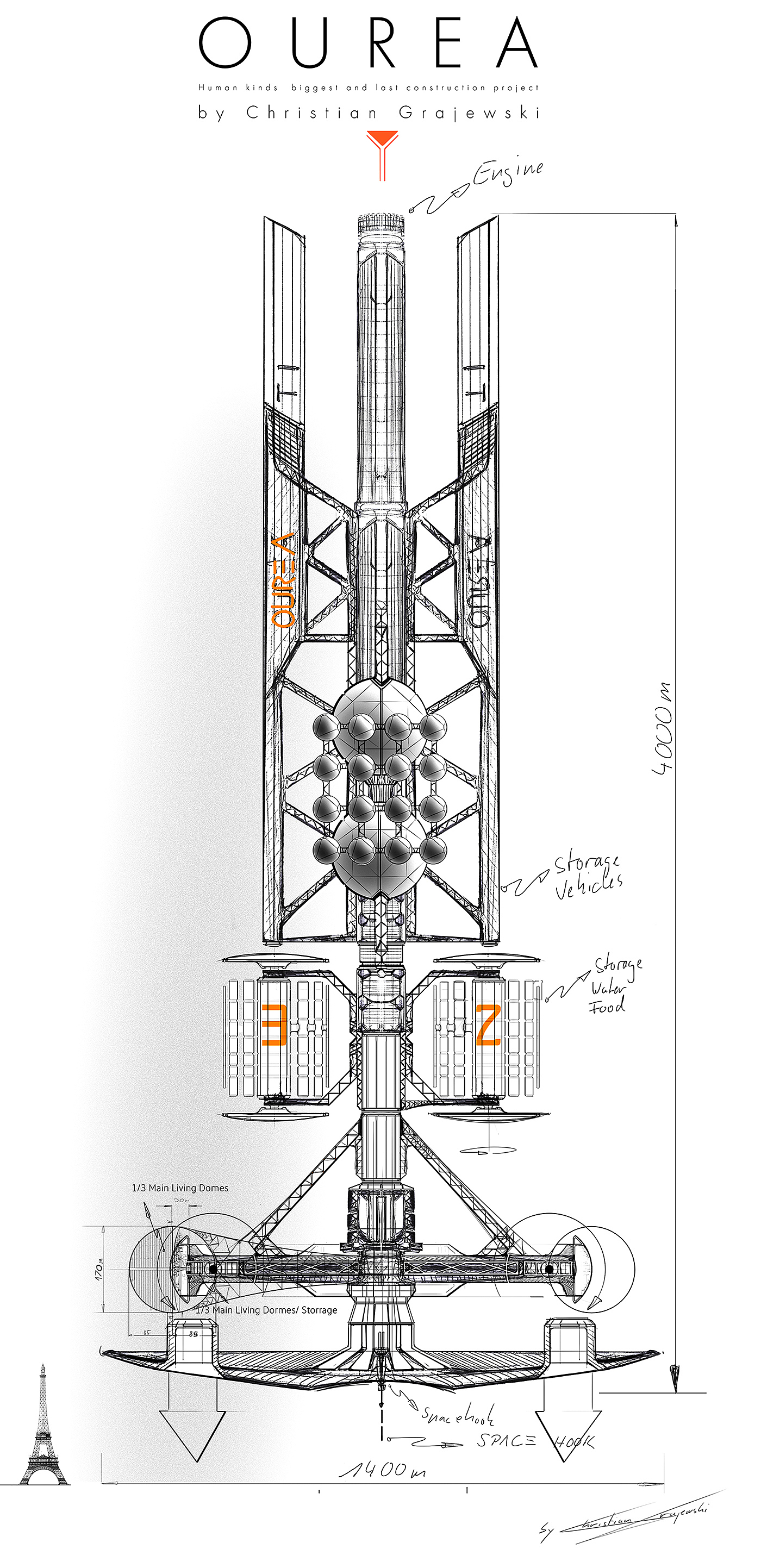 Space，the end or doom，Aerocraft，rocket，universe，