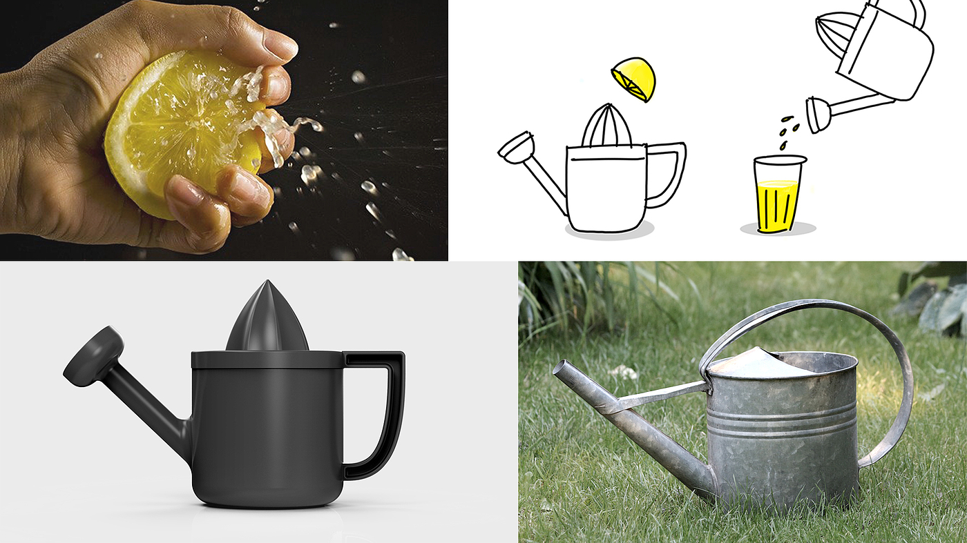 Lemon Juicer，Small，kitchenware，salad，black，green，delicious food，