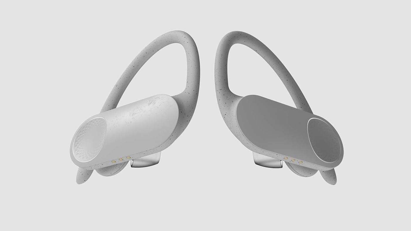 Jeremy Higgins，Moon Earbuds，Practical design，Design aesthetics，Sports earplugs，In ear，