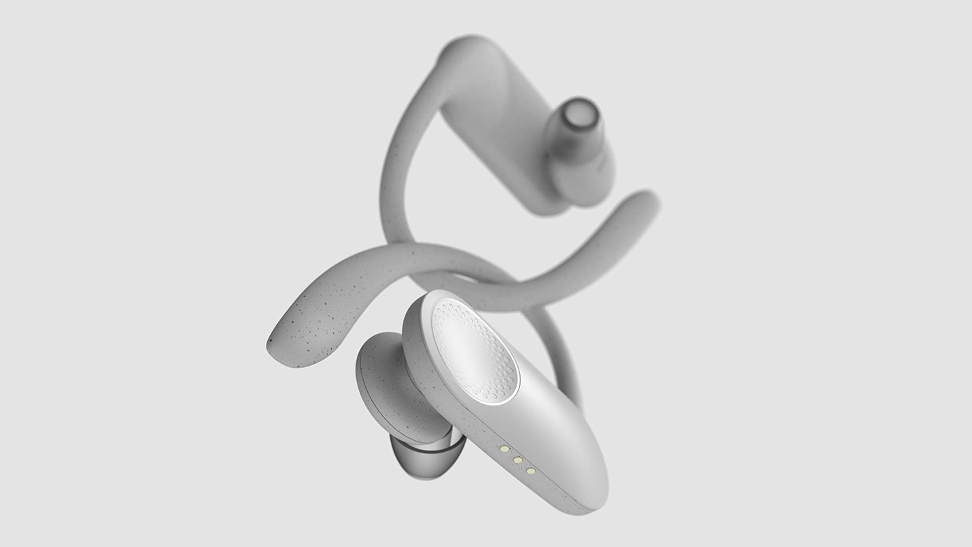Jeremy Higgins，Moon Earbuds，Practical design，Design aesthetics，Sports earplugs，In ear，