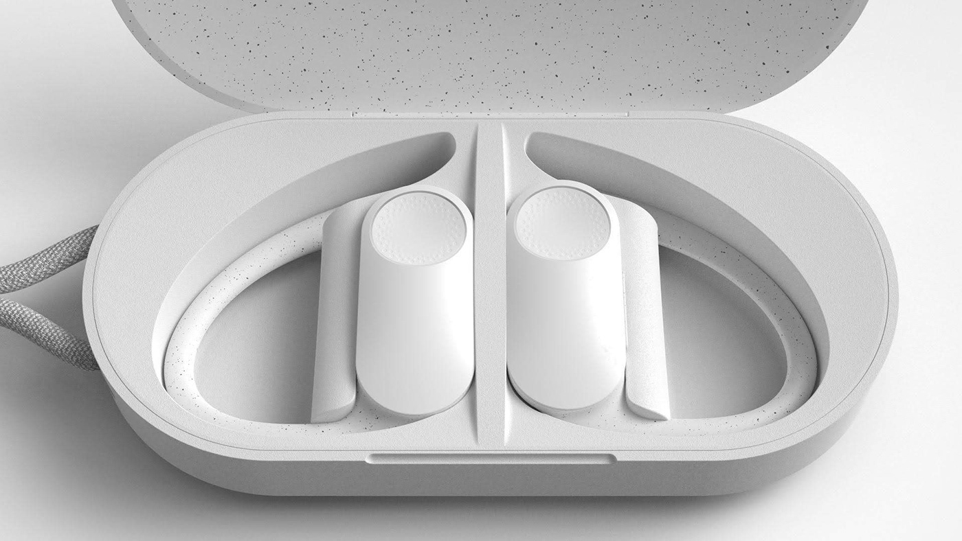 Jeremy Higgins，Moon Earbuds，Practical design，Design aesthetics，Sports earplugs，In ear，